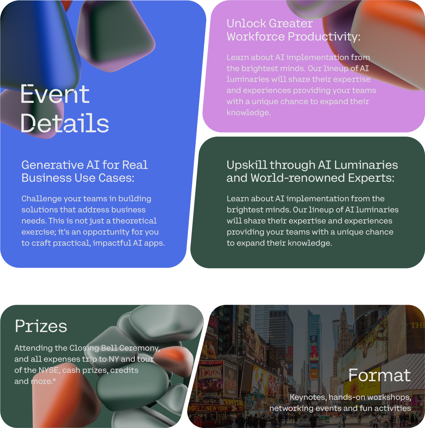 Prizes and Format